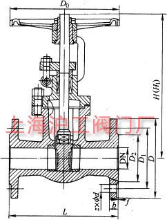 Z41T-10Z41W-10 TFШʽlyҪμYߴʾD